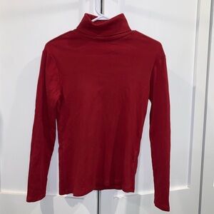 Joe Fresh Women's Long Sleeve Red Top